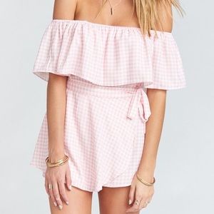 Show me your mumu SET - pink gingham!